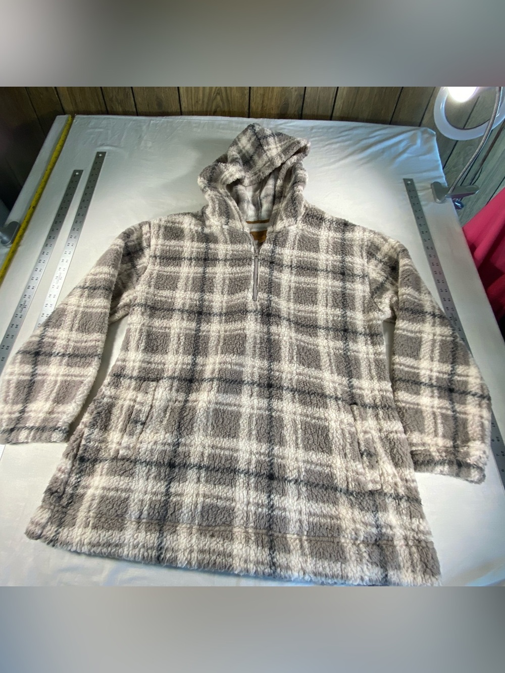 Koolaburra by UGG Sherpa Hoodie Pullover Ladies Large